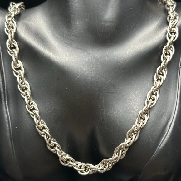 Silvercoil Rope Chain - Picture 1 of 1